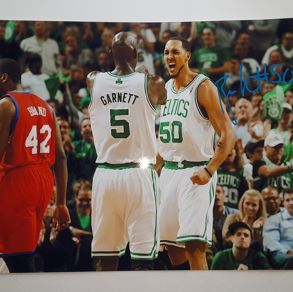 Boston Celtics autograph signed photo